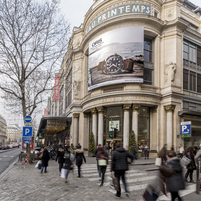 ORIS au Printemps Haussmann